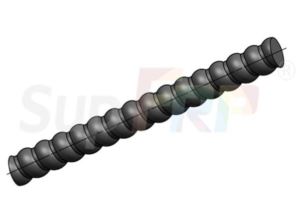 Buy cheap Cross Sectional Area 1020mm2 BFRP / CFRP / GFRP 36mm Fiberglass Rebar from wholesalers