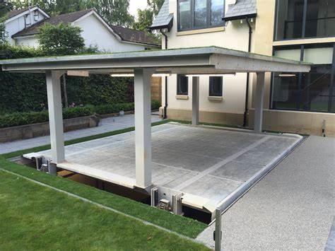 Buy cheap PJS Underground Car Storage Lift Hydraulic Two Level Car Parking System from wholesalers