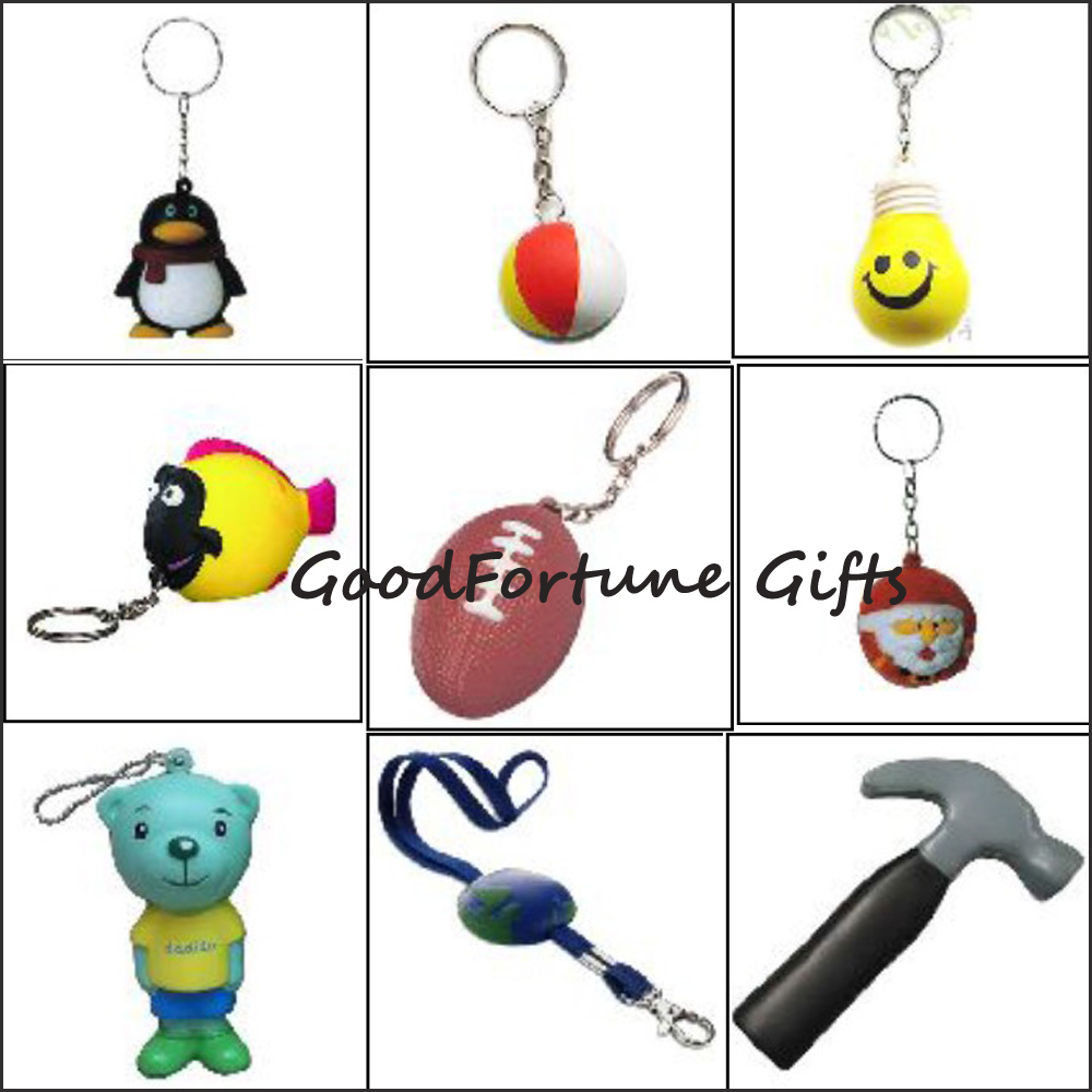 Customed printed logo pu stress ball promotion gift