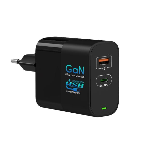 Buy cheap Multi Port USB C PD Chargers 100V 240V 50Hz 60Hz 5V 3A 6V 3A USB-A EU UK US Plug GaN from wholesalers