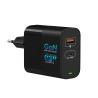 Buy cheap Multi Port USB C PD Chargers 100V 240V 50Hz 60Hz 5V 3A 6V 3A USB-A EU UK US Plug GaN from wholesalers