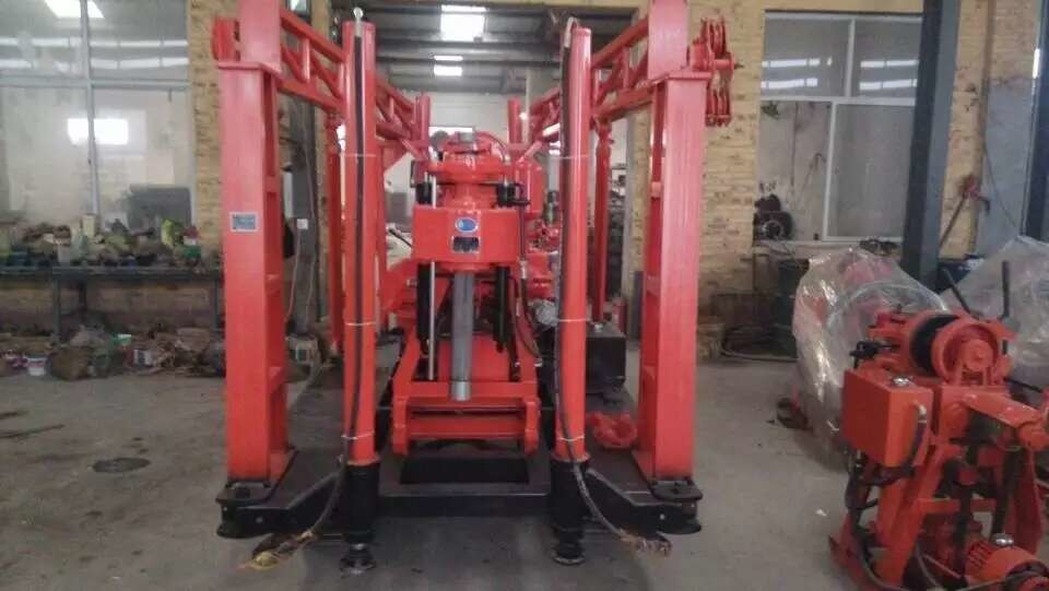 200m Geological Geotechnical Prospecting Hydraulic Core Drilling Rig/Diesel Engine Geological Investigation Diamond Core Drilling Rig