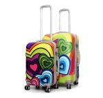 ABS PC travel trolley luggage bag from China baigou factory