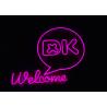 Buy cheap High Performance Welcome Custom Led Neon Signs Pink color 12v from wholesalers