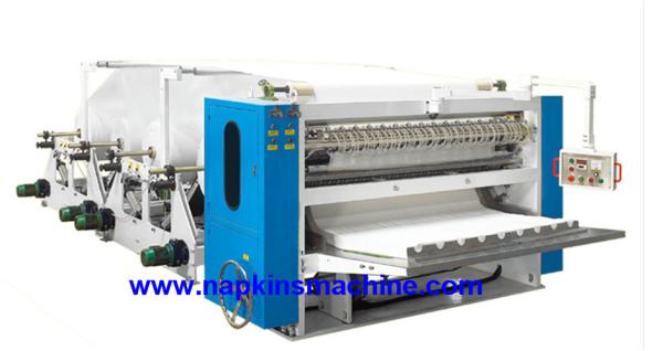 Buy cheap PLC V Fold 1260mm Width Facial Tissue Production Line from wholesalers