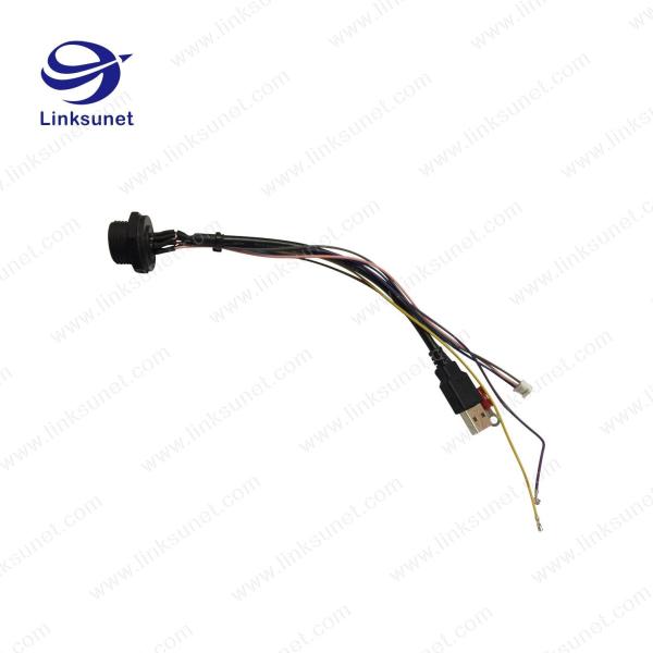 Buy cheap Chogori LED black USB2.0 series connectors and jst xh series natural 10p connectors Soldering Wiring Harness from wholesalers