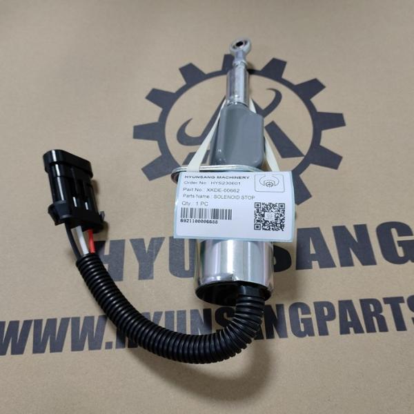 Hyunsang Solenoid Fuel Pump XKDE-00662 3939019 For HL760-9S R300LC9S R330LC9S