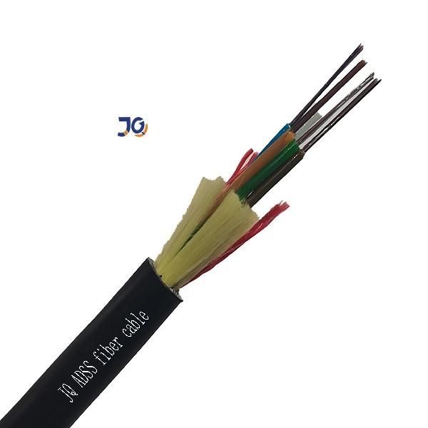 Buy cheap Overhead Single Double Jacket Multi Cores ADSS Fiber Optic Cable 80m from wholesalers
