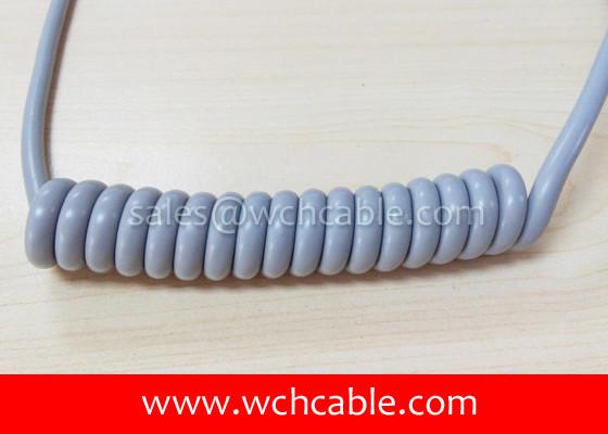 Buy cheap UL Spring Cable, AWM Style UL21757 14AWG 4C VW-1 90°C 1000V, PVC / TPU from wholesalers
