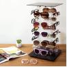 Buy cheap 20 Frames Acrylic Rotating Sunglasses Display Stand Eyewear Holder from wholesalers