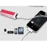 Buy cheap 1200mAh 18650 Battery Lip Gross Portable Mobile Power Bank in Acrylic Casing from wholesalers