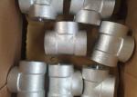 4 Inch Threaded Forged Stainless Steel Pipe Fittings / Stainless Steel Tees /