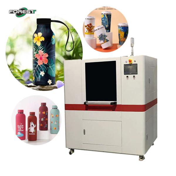 Buy cheap Digital Cylinder Uv Printer Aluminium Can Printing Machine Stainless Steel Thermos Bottle from wholesalers