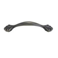 Buy cheap leaf design zinc alloy hardware kitchen cabinet antique furniture pull handle product