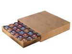hot selling coffee cup holder tray with drawer coffee cup holder for high
