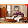 Buy cheap french style antique Italian design valencia luxury royal bedroom furniture set from wholesalers