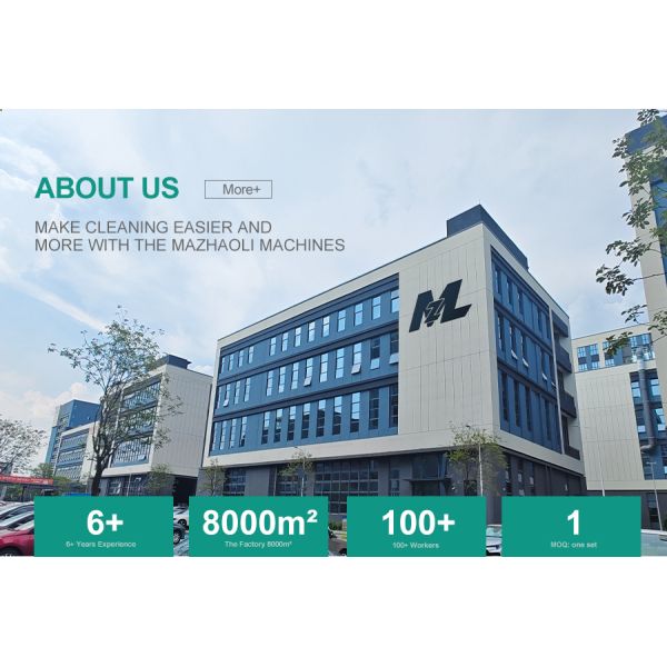 Mechancial Battery Powered Walk Behind Floor Scrubber Cleaning Machine Buffer 50L