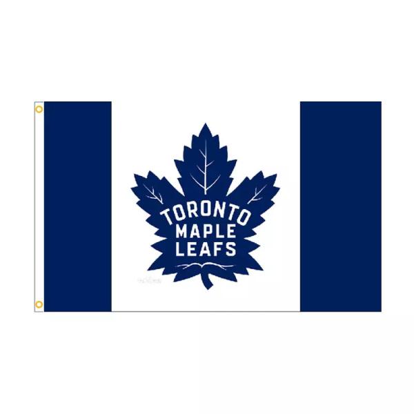 Buy cheap Hanging Custom Polyester Flag Toronto Maple Leafs Flag NHL Hot Teams Flag from wholesalers