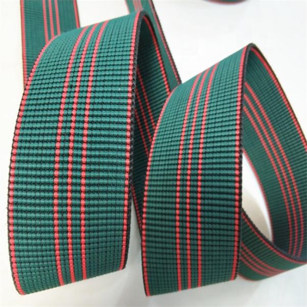 5cm Weaving Technics Malaysian Rubber Polypropylene Webbing / Elastic Sofa