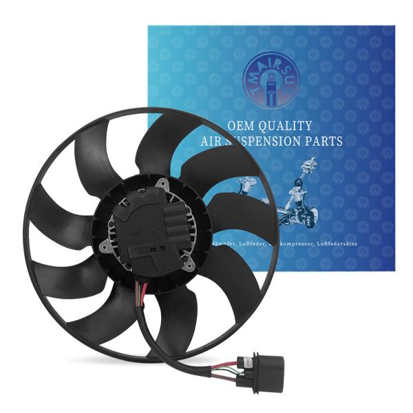Buy cheap Engine Cooling Radiator Fan Assembly For Volkswagen Touareg Cooling Fan ISO TS15949 Certified from wholesalers