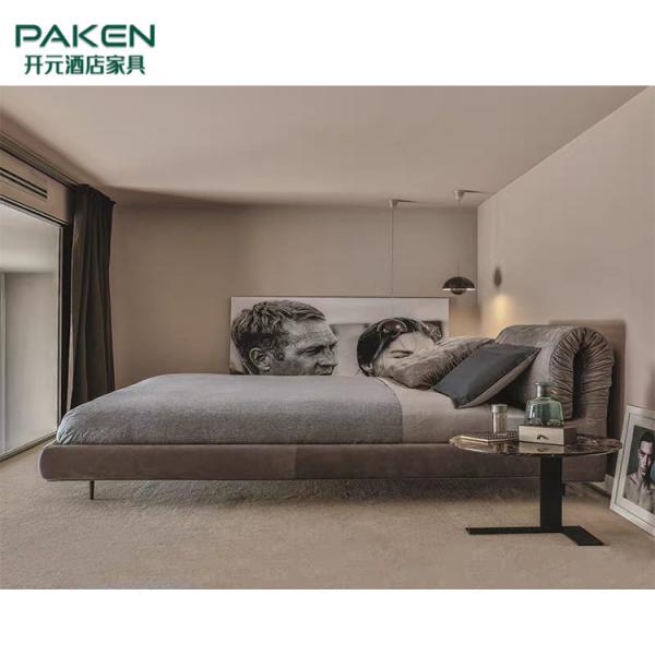 Buy cheap Customize Modern Villa Furniture Bedroom Furniture&Hottest Modern Style Bed from wholesalers