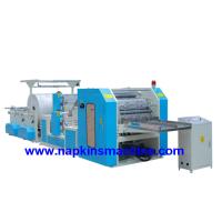 Buy cheap 7.5KW 1 / 8 Fold Vacuum Tissue Printing Machine / Napkin Manufacturing Machine product