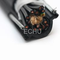 Buy cheap ROUND CRANE CABLES WITH TWO STEELS, ECHU FLAT CABLE product