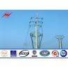 Buy cheap Galvanized Steel Electrical Power Pole Bitumen 20m With Cross Arms ISO 9001 from wholesalers