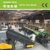 Buy cheap Inverter Plastic Washing Recycling Machine , 12-14mm PET Flakes Hot Washing Machine from wholesalers