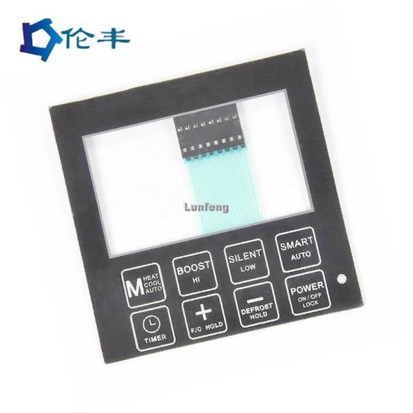 Buy cheap PET Glossy Capacitive Membrane Keypad Touch LCD Window 3M468 from wholesalers