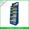 Buy cheap 5 tier paper material paperboard cosmetics display shelf printed paper racking display stand for beauty products from wholesalers