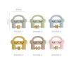 Buy cheap Smile Face Cute Silicone Kids Toys Silicone Rattle Teether With Customize Logo OEM ODM from wholesalers