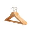 Buy cheap 44.5cm Solid Wood Coat Hangers from wholesalers