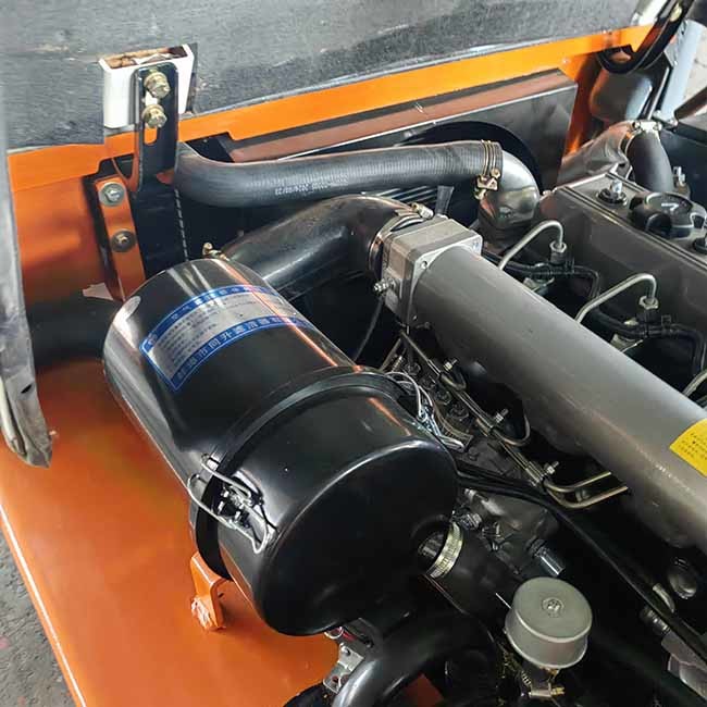 Duplex 3m CPCD35 3.5 Ton Diesel Forklift MITSUBISHI Diesel Forklift Use In Warehouse