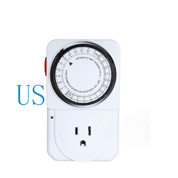 US UK FR AU DE Socket Mechanical Timer 24Hours timer switch