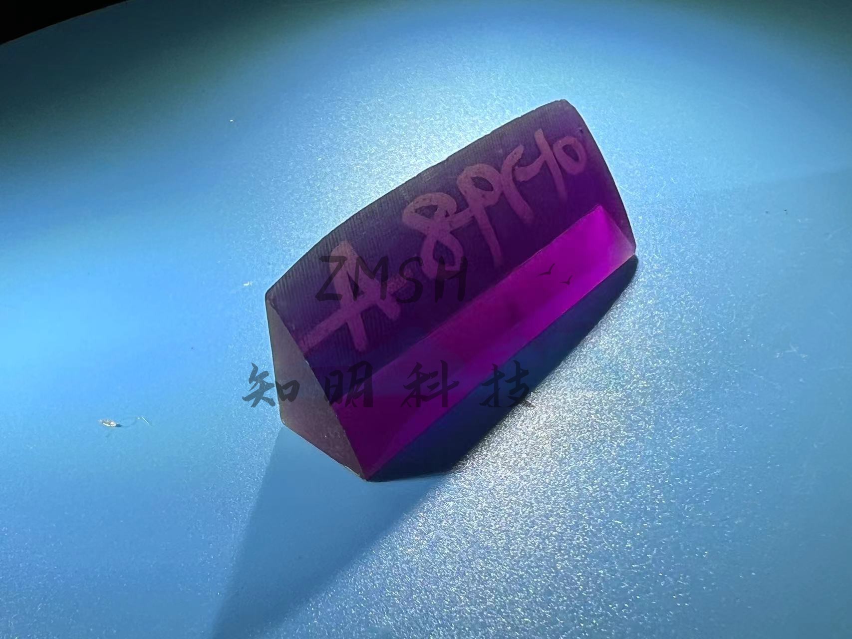 Customized Size Laser Optical Yellow Sapphire Crystal For Laser Rods
