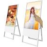 Buy cheap 55 Inch Hollow Bottom Floor Standing LCD Digital Menu Boards Display For Restaurants from wholesalers