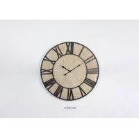 Buy cheap Wrought Iron Retro Vintage Classical Metal Wall Art Clock product