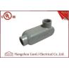 Buy cheap UL Standard PVC Coated Aluminum LL Conduit Body With Screws , Gray from wholesalers