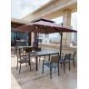Buy cheap Contemporary Plastic Wood Formosa Outdoor Dining Furniture Table And Chair Set For Villa Garden from wholesalers