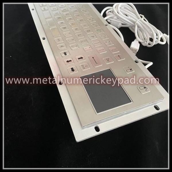 Buy cheap 304 Stainless Steel Industrial Metal Keyboard CE FCC RoHS Certification from wholesalers