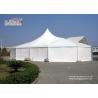 Buy cheap White High Peak Tents Wind Resistant , Custom Party Dome Tent from wholesalers