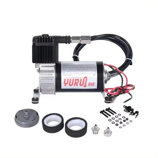 Buy cheap Dc 12v Air Ride Suspension Compressor Chrome And Black For Truck from wholesalers