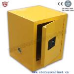 Buy cheap 4-gallon Flammable Chemical Storage Cabinets Yellow Powder Coated For Bench Top from wholesalers