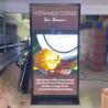 Buy cheap 86 Inch LED Display Screen Floor Standing Outdoor Waterproof Video Wall Advertising Display from wholesalers