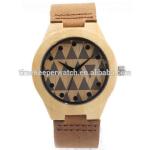 High Quality Women's Design Brand Luxury Wooden Wood Bamboo Watches With Real