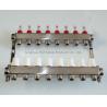 Buy cheap Stainless Steel Radiant Floor Heating Manifold with 1/2" PEX compression fittings from wholesalers