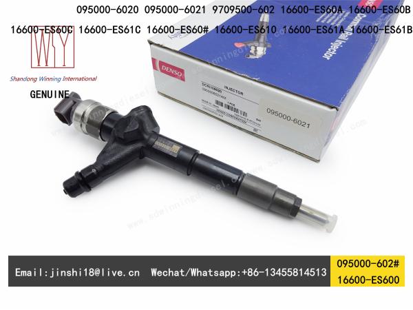 DENSO GENUINE AND BRAND NEW COMMON RAIL FUEL INJECTOR 095000-6020, 095000-6024,