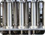 6000 BPH 100ml Bottle 16 Filling Heads Pesticide Piston Chemical Liquid Filling