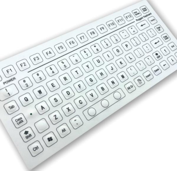 Buy cheap IP67 85 Keys Industrial Membrane Keyboard Antistatic waterproof dustproof Rear Panel Mounted -40℃ from wholesalers